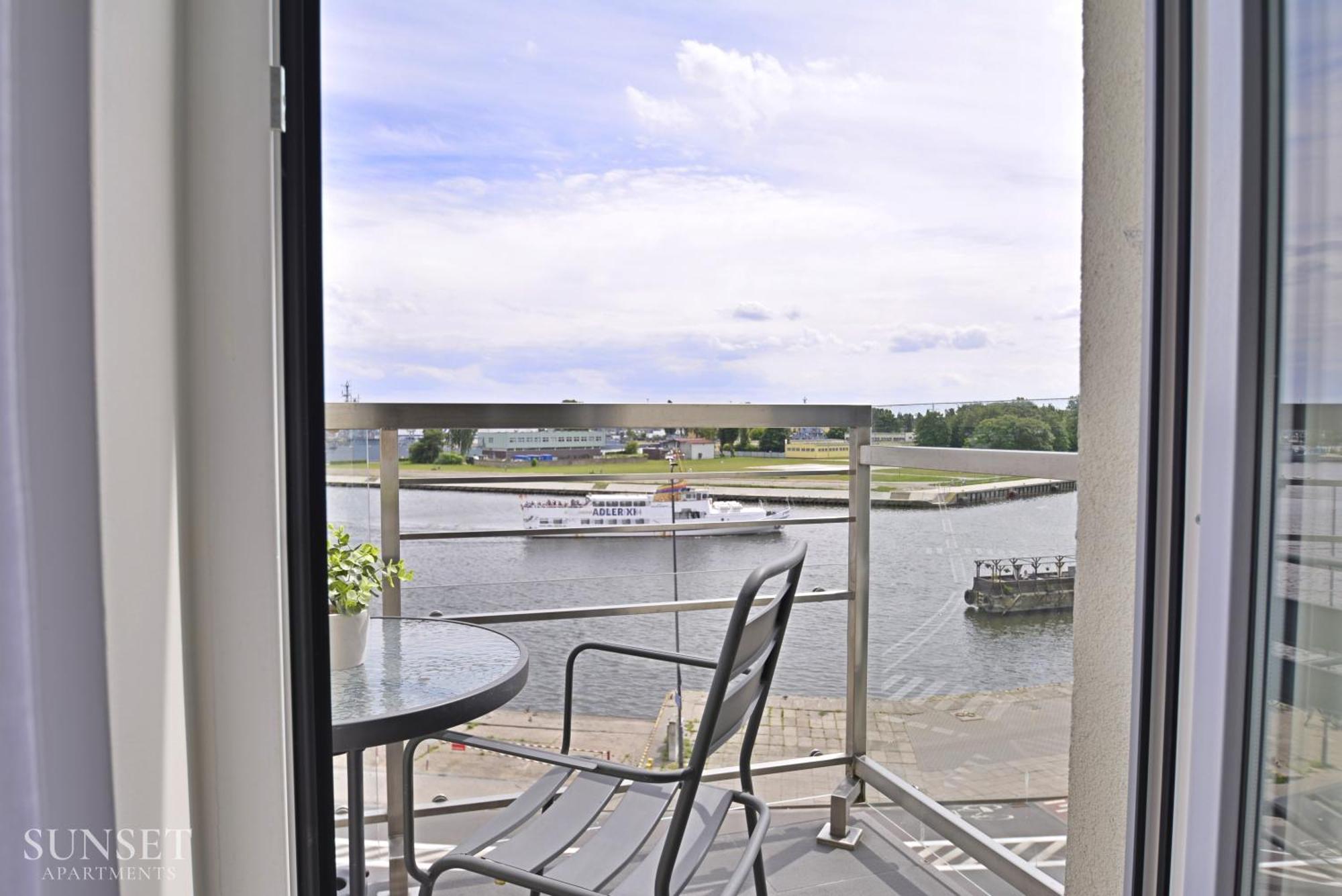 Sunset Apartments - Villa Concha - Parking - Widok Na Port! Свиноуйсьце Экстерьер фото
